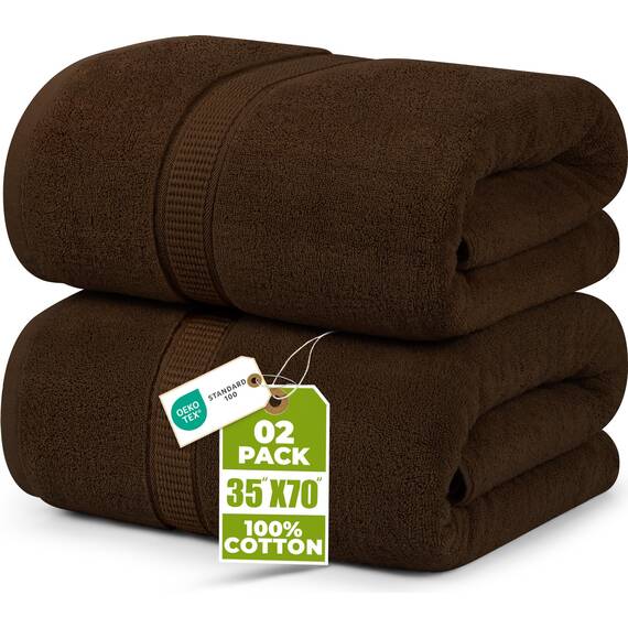 Utopia Towels, extra großes Badetuch aus weicher Baumwolle, 89 x 178 cm.