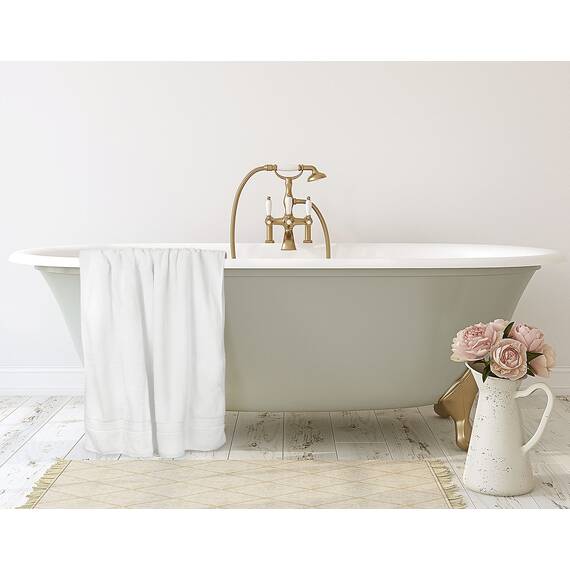 Utopia Towels luxuriöses Jumbo-Badetuch, sehr saugfähig und schnell trocknend, 600 g/m², 100 % ringgesponnene Baumwolle, besonders saugfähig, schnell trocknend, extra groß, superweich, Hotelqualität,