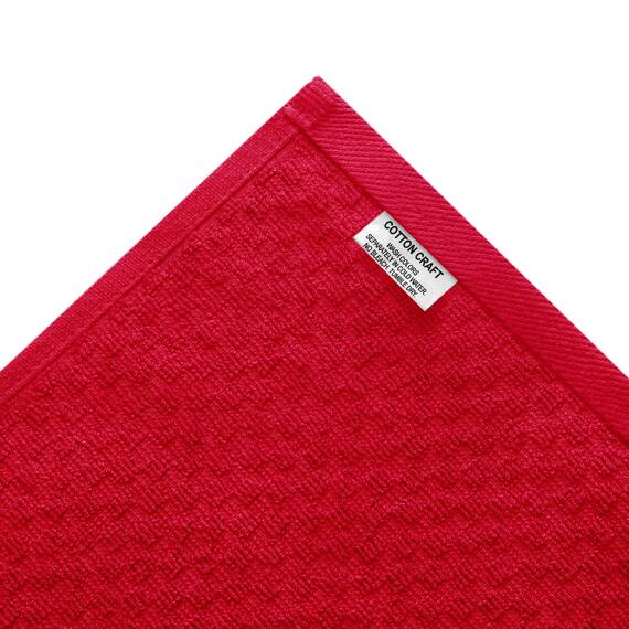 Cotton Craft Küchentücher, Frottee-Handtücher, 100% Baumwolle, Waffelgewebe, weich, saugfähig, schnell trocknend, fusselarm, wiederverwendbar, für Speisekammer, Bar, Reinigungstuch, 40,6 x 71,1 cm
