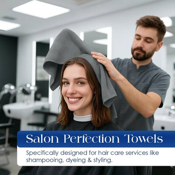DAN RIVER Handtücher aus 100 % Baumwolle, 24 Stück, ultraweiche Handtücher, Bulk-Handtücher, Baumwoll-Salon-Handtuch, Spa-Handtuch, Fitnessstudio-Handtuch, saugfähig, Handtuch, 400 GSM