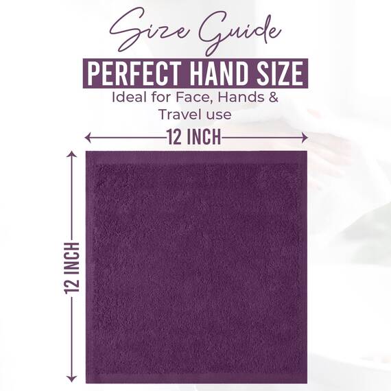 Dan River Waschlappen aus 100% Baumwolle, Premium-Qualität, für Gesicht und Körper, schnell trocknend, essentielle Handtücher für Badezimmer, Hand, Küche und Reinigung, Baby-Waschlappen, 30,5 x 30,5