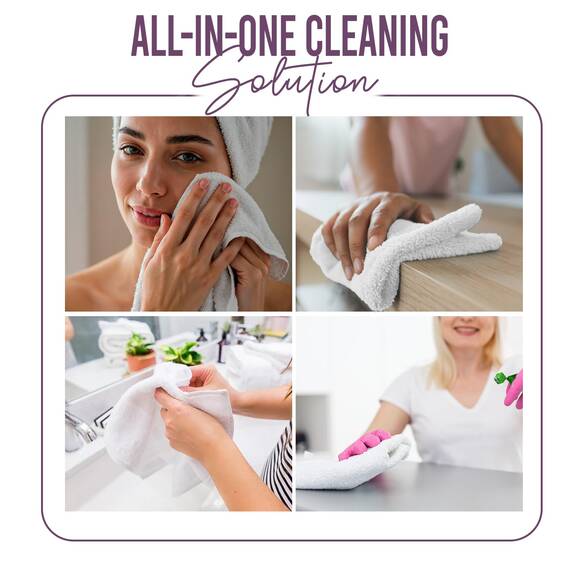 Dan River Waschlappen aus 100% Baumwolle, Premium-Qualität, für Gesicht und Körper, schnell trocknend, essentielle Handtücher für Badezimmer, Hand, Küche und Reinigung, Baby-Waschlappen, 30,5 x 30,5