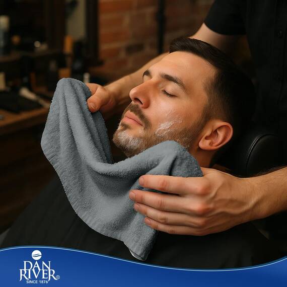 DAN RIVER Handtücher aus 100 % Baumwolle, 24 Stück, ultraweiche Handtücher, Bulk-Handtücher, Baumwoll-Salon-Handtuch, Spa-Handtuch, Fitnessstudio-Handtuch, saugfähig, Handtuch, 400 GSM
