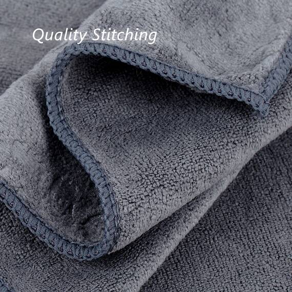 Jml übergroße Mikrofaser-Handtücher für Erwachsene, Männer und Frauen, 76,2 x 152,6 cm, weich und super saugfähig, vielseitig einsetzbar für Bad, Strand, Pool, Sport, graues Blumenmuster