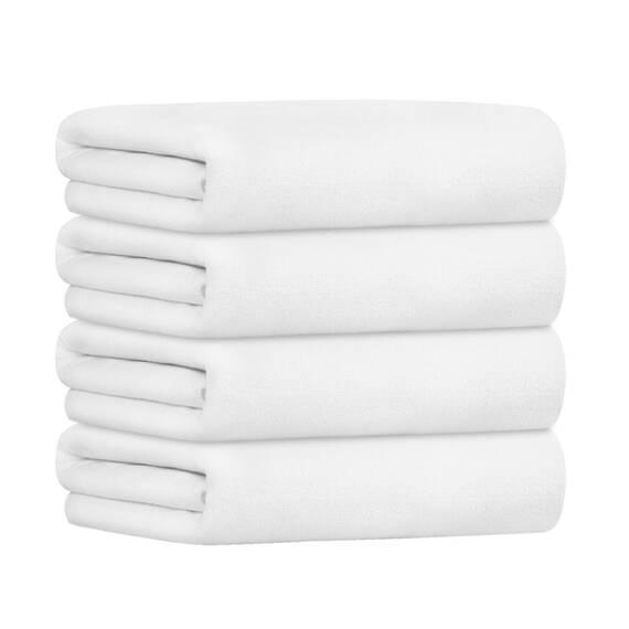 Jml Badetuch, Mikrofaser-Handtuch-Set, 4er-Pack (76,2 x 152,4 cm) für Erwachsene, Männer und Frauen, große Größe, extra saugfähig, schnell trocknend als Haarwickel, für Schwimmen, Fitness, Sport, Yoga