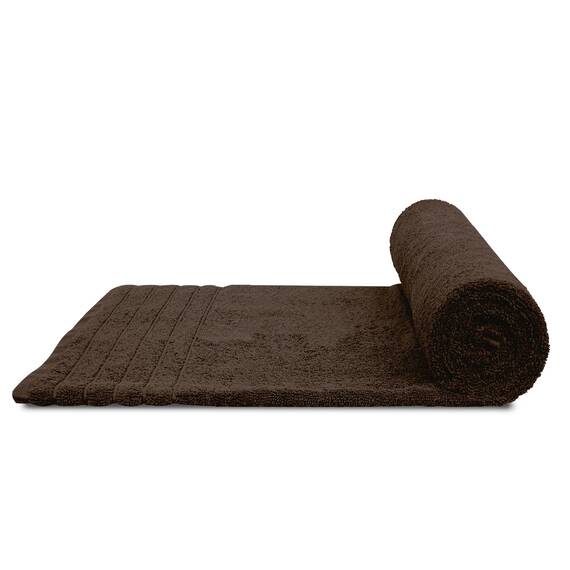 Tens Towels Extra große Badetücher, 89 x 178 cm, 100% Baumwolle, größeres und leichteres Gewicht, schnelles trocknen, super weich und saugfähig, übergroße Badetücher, 2 Stück, Braun