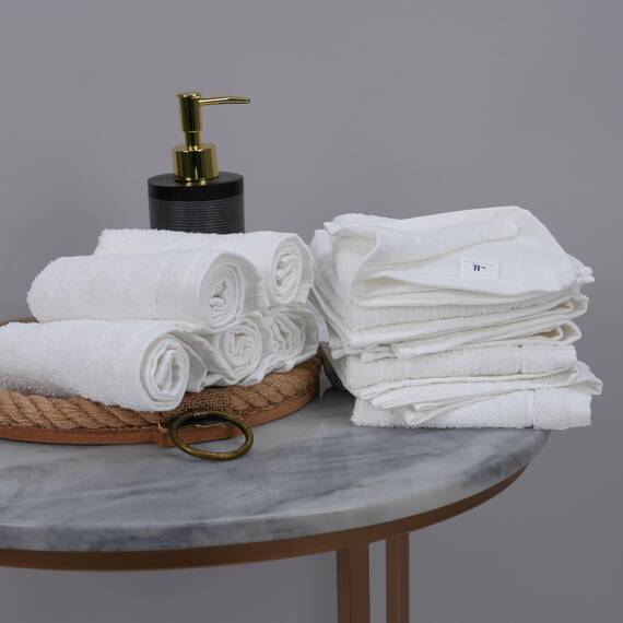 Tens Towels 60 Stück Waschlappen, 30,5 x 30,5 cm, leichteres Gewicht, schnell trocknend, super weich und saugfähig, sanfte Gesichtshandtücher, Hotelqualität, perfekt für Badezimmer, Fitnessstudio, Spa