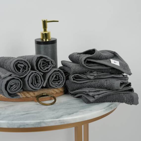 Tens Towels 60 Stück Waschlappen, 30,5 x 30,5 cm, leichteres Gewicht, schnell trocknend, super weich und saugfähig, sanfte Gesichtstücher, Hotelqualität, perfekt für Badezimmer, Fitnessstudio, Spa,