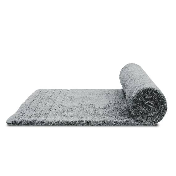 Tens Towels Extra große Badetücher, 89 x 178 cm, 100% Baumwolle, größeres und leichteres Gewicht, schnelles trocknen, super weich und saugfähig, übergroße Badetücher, 2 Stück, kühles Grau