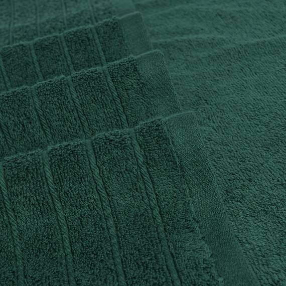 Tens Towels Extra große Badetücher, 89 x 178 cm, 100 % Baumwolle, größeres und leichteres Gewicht, schnelles trocknen, super weich und saugfähig, übergroße Badetücher, 2 Stück, Jägergrün