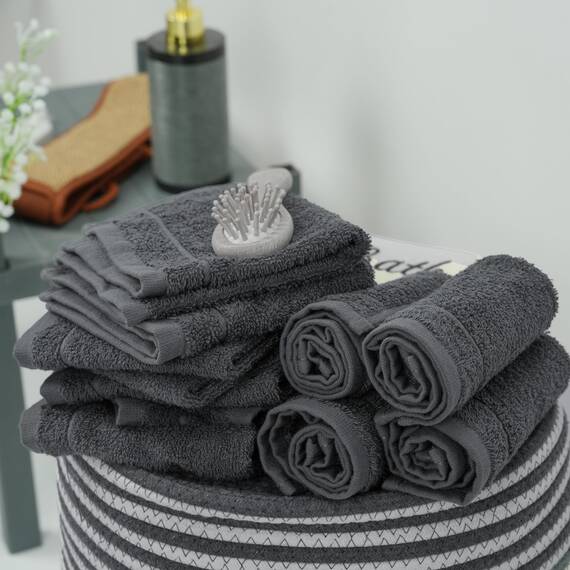 Tens Towels 60 Stück Waschlappen, 30,5 x 30,5 cm, leichteres Gewicht, schnell trocknend, super weich und saugfähig, sanfte Gesichtstücher, Hotelqualität, perfekt für Badezimmer, Fitnessstudio, Spa,