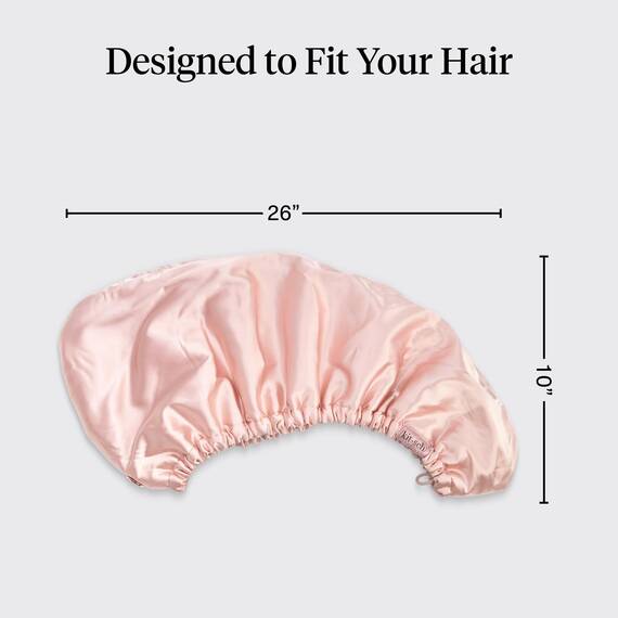 Kitsch Satin-umwickeltes Mikrofaser-Haarhandtuch, schnell trocknend, lockig, für Damen, nasses Haar, Mikrofaser-Handtuch für Haare, Haartrockner-Handtuch, Haartücher für Damen, Turban für nasses Haar