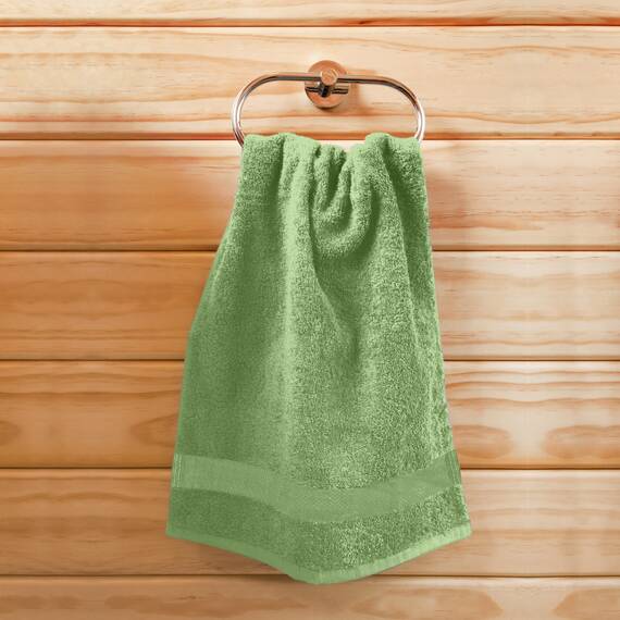 Utopia Towels Salon-Handtücher, Baumwolle, Nicht bleichfest, sehr saugfähig, für Hand, Fitnessstudio, Schönheit, Spa und Haarpflege zu Hause, 40,6 x 68,6 cm, 12er-Pack, salbeigrün