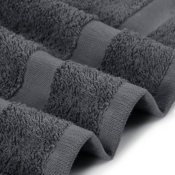 Utopia Towels Grey Salon Towels, Pack of 24 (Not Bleach Proof, 16 x 27 Inches) Highly Absorbent Towels for Hand, Gym, Beauty, Hair, Spa, and Home Hair Care