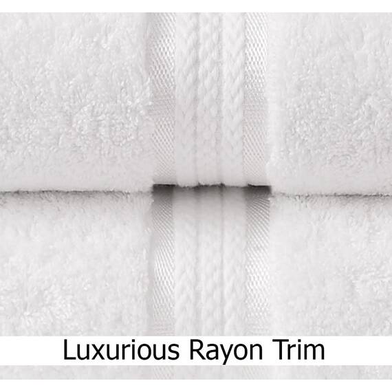 COTTON CRAFT Ultra weiche Badetücher – 2 Stück – 35 x 70 – saugfähig, schnell trocknend für den Alltag, Luxus, Hotel, Badezimmer, Spa, Fitnessstudio, Dusche, Strand, Pool, Reisewohnheim – 100 %