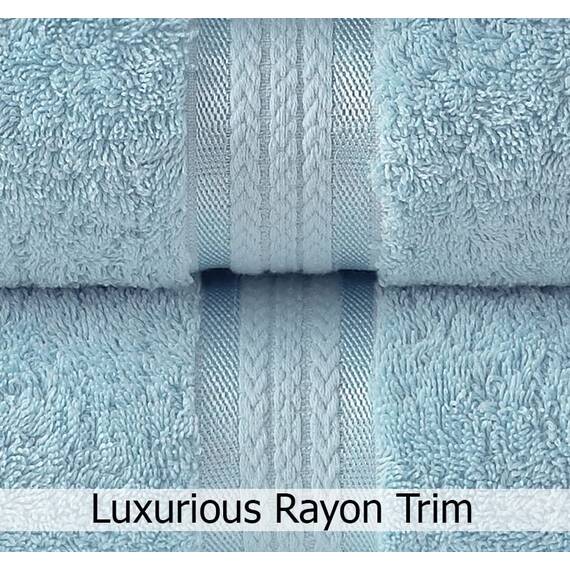 COTTON CRAFT Ultraweiche Waschlappen – 100 % Baumwolle Waschlappen – Baby-Waschlappen-Set – saugfähig, schnell trocknend, für den Alltag, luxuriös, Badezimmer, Küche, Spa, Pool, Wohnheim, Plüsch, 580