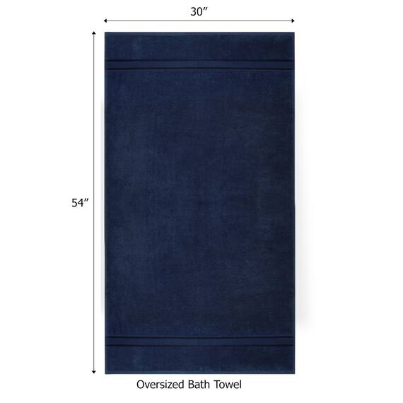 Cotton Craft Ultraweiche Badetücher, sehr groß, 76,2 x 137,2 cm, saugfähig, für den Alltag, Luxushotel, Spa, Fitnessstudio, Dusche, Strand, Pool, Camping, Wohnheim, 100% Baumwolle, 580 g/m²
