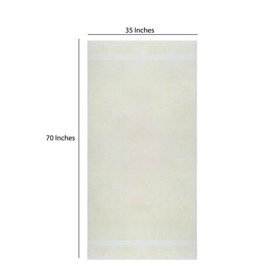 COTTON CRAFT Ultra weiche Badetücher – 2 Stück – 35 x 70 – saugfähig schnell trocknend für jeden Tag Luxus Hotel Badezimmer Spa Fitnessstudio Dusche Strand Pool Reise Wohnheim – 100% ringgesponnene