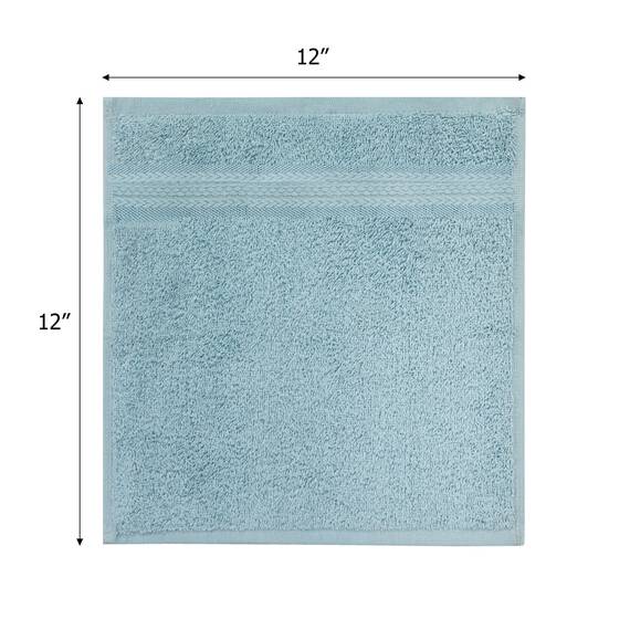 COTTON CRAFT Ultraweiche Waschlappen – 100 % Baumwolle Waschlappen – Baby-Waschlappen-Set – saugfähig, schnell trocknend, für den Alltag, luxuriös, Badezimmer, Küche, Spa, Pool, Wohnheim, Plüsch, 580