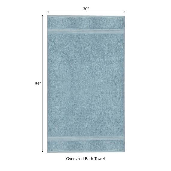 COTTON CRAFT Ultraweiche Badetücher, XL-Badehandtücher, Übergröße, 76,2 x 137,2 cm, saugfähig, für den Alltag, Luxus, Hotel, Spa, Fitnessstudio, Dusche, Strand, Pool, Reisen, Wohnheim, 100 % Baumwolle