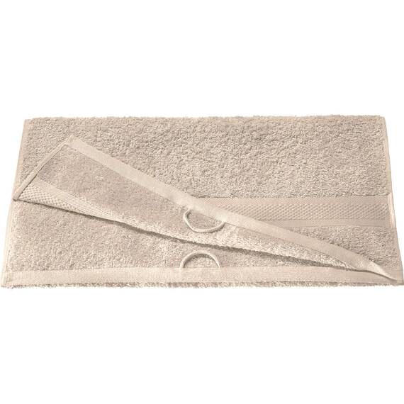 REDBEST Handtuchset, Frottierset 6er-Pack Chicago beige Größe 50x100 cm - saugstark, strapazierfähig, ideal für Reisen, Sport (weitere Farben)