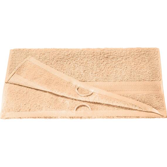 REDBEST Handtuchset, Frottierset 6er-Pack Chicago apricot Größe 50x80 cm - saugstark, strapazierfähig, ideal für Reisen, Sport (weitere Farben)