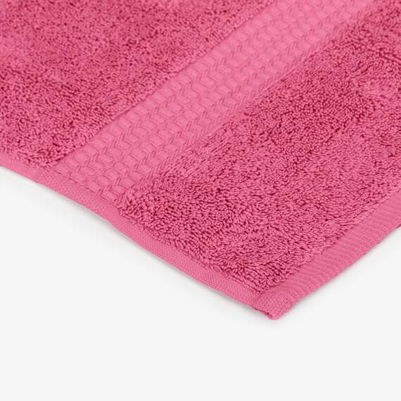 TRAMAS+ Premium 700 g Handtuchset, 100% Baumwolle, 4 Handtücher 50x100 cm und 2 Badetücher 70x140 cm, extra weich, schnelltrocknend und sehr saugfähig - Fuchsia