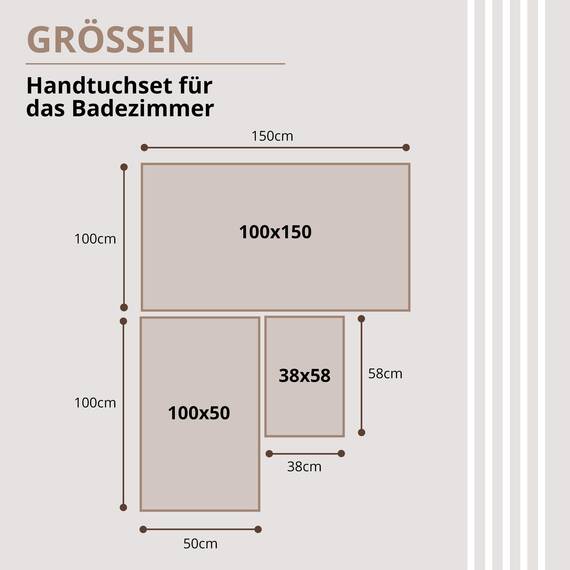 casaviva – Handtücher Set 100% Hochwertige Baumwolle 750 g/m², Oeko-Tex Badehandtücher, extra kuschelig und saugfähig - 6-teiliges Handtuchset - Sage Grün