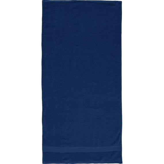 REDBEST Duschtuch Chicago dunkelblau Größe 70x140 cm - saugstark, strapazierfähig, ideal für Reisen, Sport (weitere Farben)