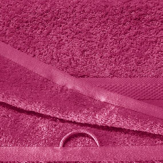 REDBEST Seiftuch 6er-Pack Chicago Fuchsia Größe 30x30 cm - saugstark, strapazierfähig, ideal für Reisen, Sport (weitere Farben)