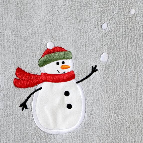 SKL Home Handtuchset Schneemann mit Schneebällen