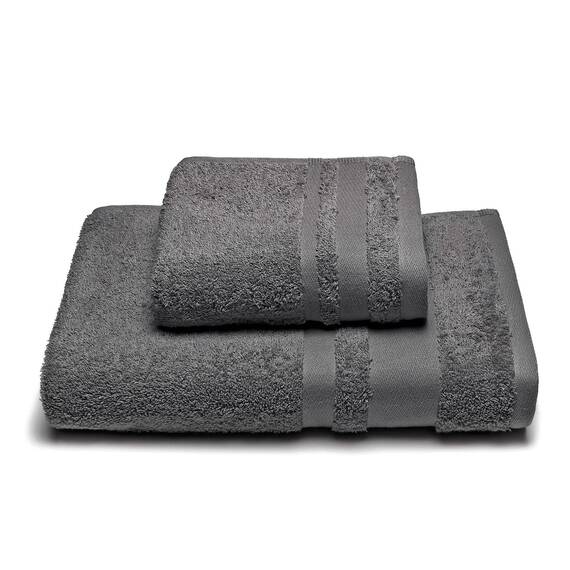 Caleffi - 2-teiliges Handtuchset 100% Baumwolle Frottee – 1 Handtuch 50x100 cm + 1 Gästetuch 40x60 cm, Weich & Saugfähig