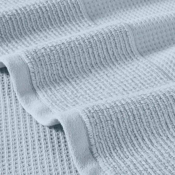 Modern Threads Waffelrippe 6-teiliges Handtuchset - Premium Baumwolle Badetücher, Ultra-saugfähig & weich, Elegante Waffelstruktur für Bad & Spa, Luft