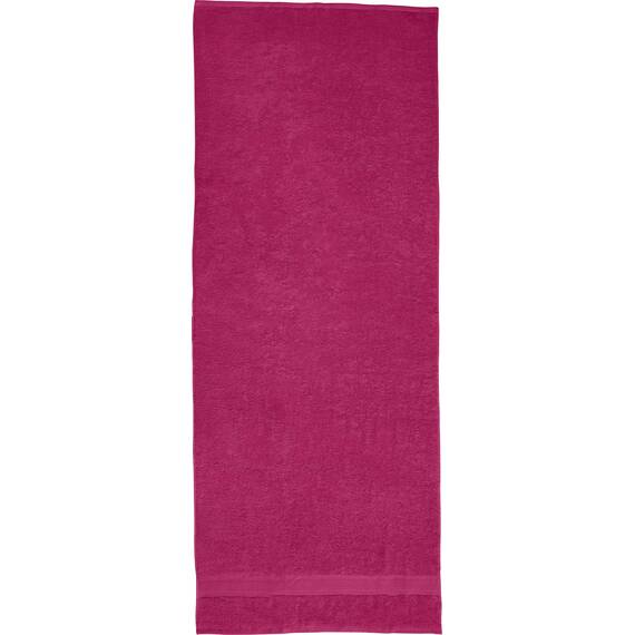 REDBEST Liegetuch Chicago Fuchsia Größe 80x200 cm - saugstark, strapazierfähig, ideal für Reisen, Sport (weitere Farben)