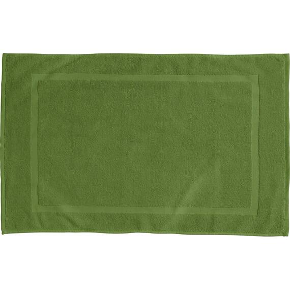 REDBEST Duschvorlage, Badteppich Chicago grün Größe 50x80 cm - extra dick, weich, saustark und strapazierfähig (weitere Farben)