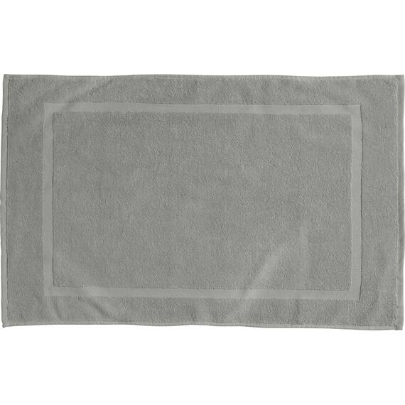 REDBEST Duschvorlage, Badteppich Chicago grau Größe 50x80 cm - extra dick, weich, saustark und strapazierfähig (weitere Farben)