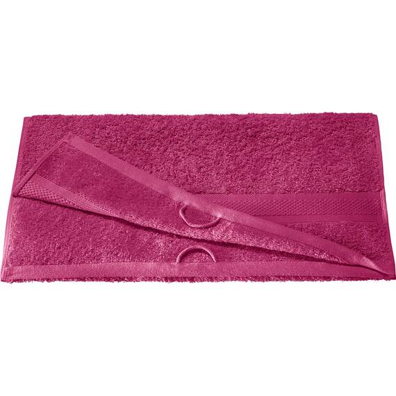 REDBEST Liegetuch Chicago Fuchsia Größe 80x200 cm - saugstark, strapazierfähig, ideal für Reisen, Sport (weitere Farben)