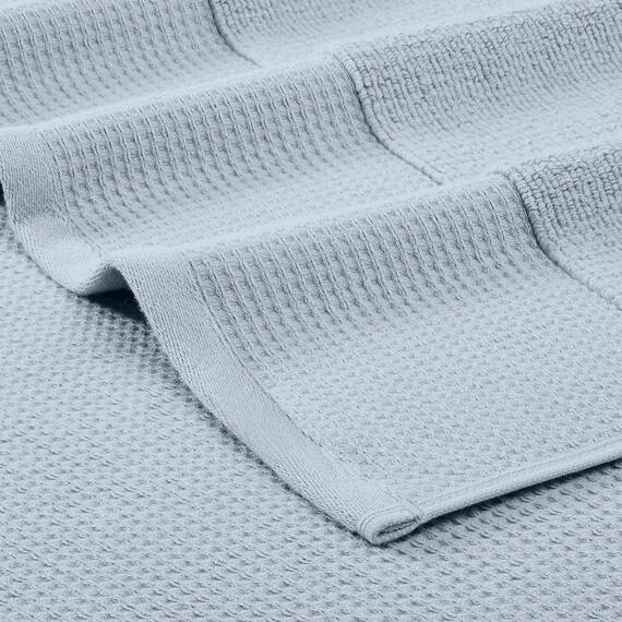 Modern Threads Waffelrippe 6-teiliges Handtuchset - Premium Baumwolle Badetücher, Ultra-saugfähig & weich, Elegante Waffelstruktur für Bad & Spa, Luft