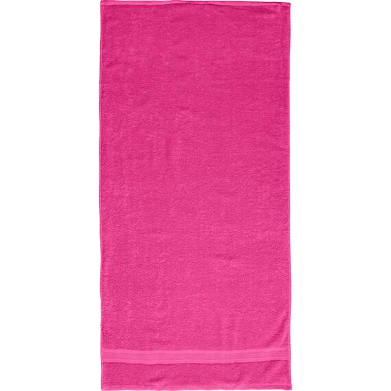 REDBEST Duschtuch Chicago pink Größe 70x140 cm - saugstark, strapazierfähig, ideal für Reisen, Sport (weitere Farben)