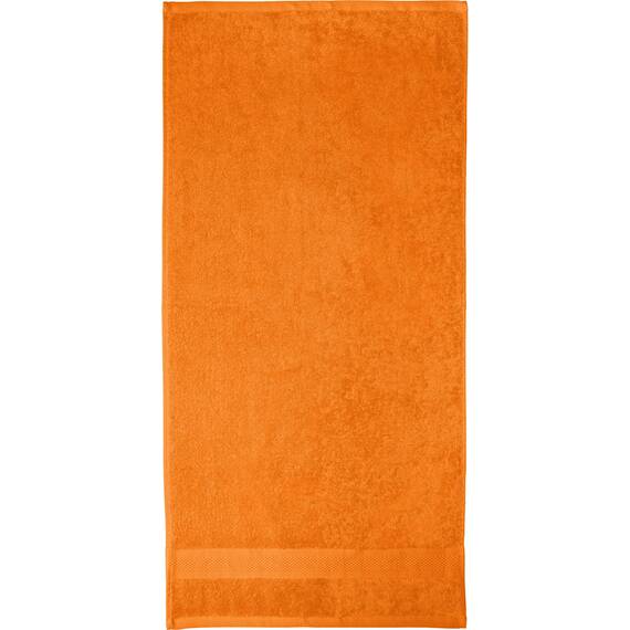 REDBEST Handtuch Chicago orange Größe 50x100 cm - saugstark, strapazierfähig, ideal für Reisen, Sport (weitere Farben)