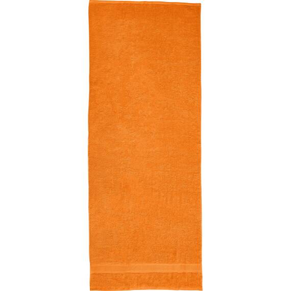 REDBEST Liegetuch Chicago orange Größe 80x200 cm - saugstark, strapazierfähig, ideal für Reisen, Sport (weitere Farben)