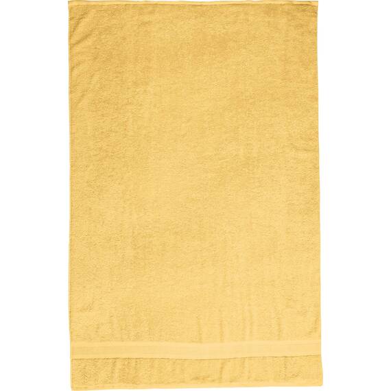 REDBEST Badetuch Chicago hellgelb Größe 100x150 cm - saugstark, strapazierfähig, ideal für Reisen, Sport (weitere Farben)