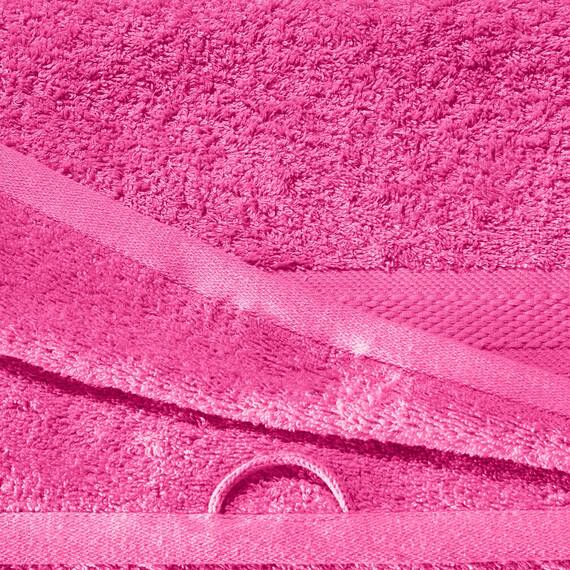 REDBEST Gästetuch 2er-Pack Chicago pink Größe 30x50 cm - saugstark, strapazierfähig, ideal für Reisen, Sport (weitere Farben)