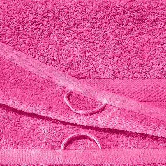 REDBEST Frottier-Set 10-TLG. Chicago pink Größe - Handtuch, Duschtuch, Gästetuch, Waschhandschuh - saugstark, strapazierfähig, ideal für Reisen, Sport