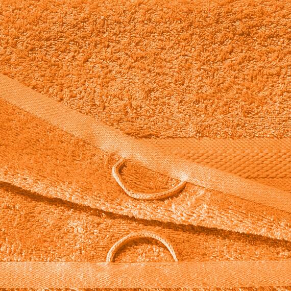 REDBEST Badetuch Chicago orange Größe 100x150 cm - saugstark, strapazierfähig, ideal für Reisen, Sport (weitere Farben)