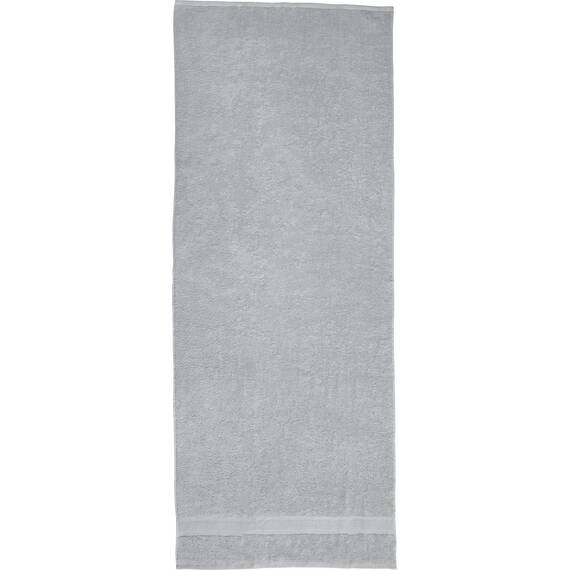 REDBEST Liegetuch Chicago Silber Größe 80x200 cm - saugstark, strapazierfähig, ideal für Reisen, Sport (weitere Farben)