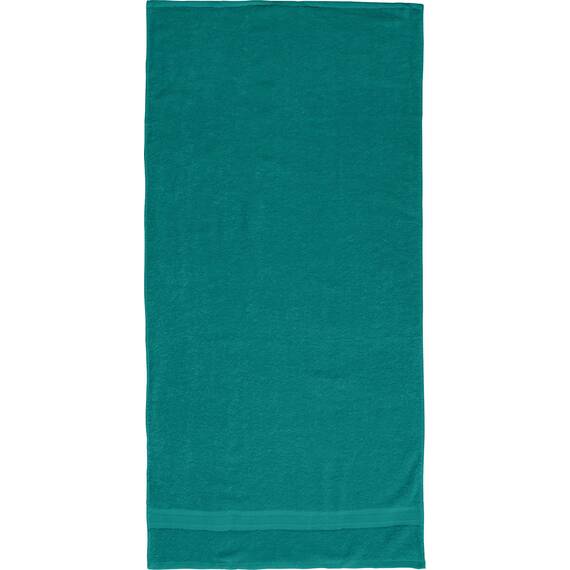 REDBEST Duschtuch Chicago smaragdgrün Größe 70x140 cm - saugstark, strapazierfähig, ideal für Reisen, Sport (weitere Farben)