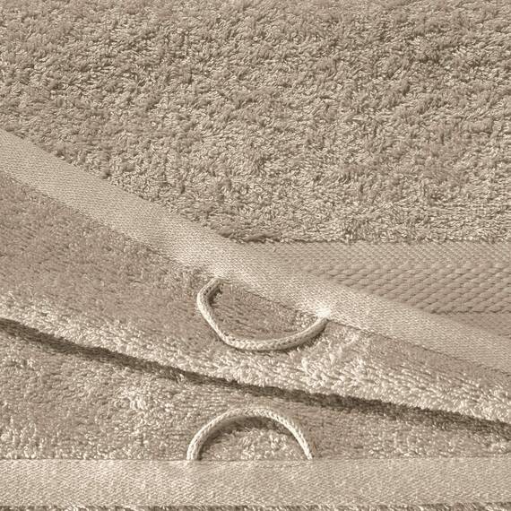 REDBEST Handtuch Chicago Taupe Größe 50x100 cm - saugstark, strapazierfähig, ideal für Reisen, Sport (weitere Farben)