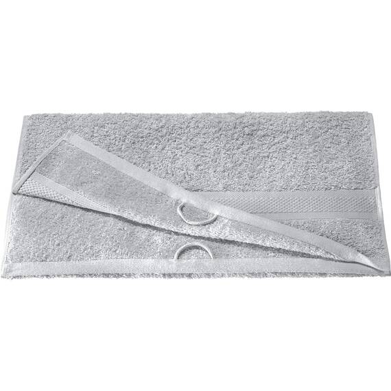 REDBEST Handtuch Chicago Silber Größe 50x100 cm - saugstark, strapazierfähig, ideal für Reisen, Sport (weitere Farben)