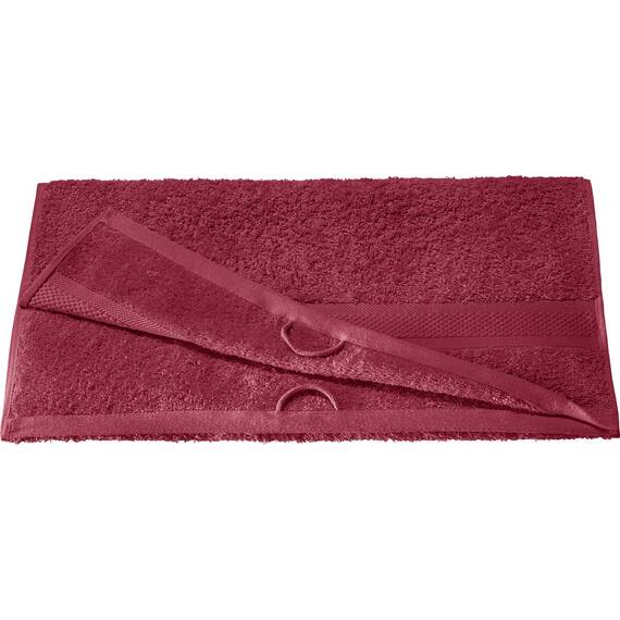 REDBEST Badetuch Chicago weinrot Größe 100x150 cm - saugstark, strapazierfähig, ideal für Reisen, Sport (weitere Farben)